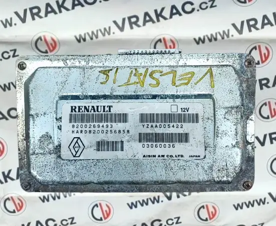 Řídící jednotka motoru – Renault Vel Satis 2002-2007