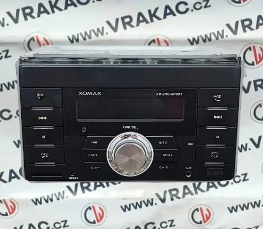 Autorádio Xomax XM-2RSU418BT – Ford Fiesta 2001-2010