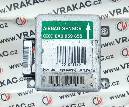 Řídící jednotka airbagu (8A0959655) – Audi 80 1986-1996
