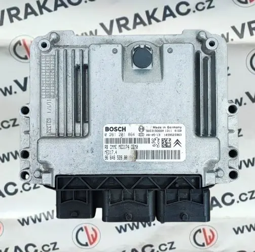 Řídící jednotka motoru (9664852880) – Peugeot 207 CC 2007 - 2015