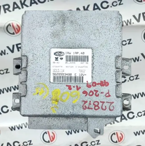 Řídící jednotka motoru (9628993480) – Peugeot 206 1998-2009