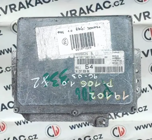 Řídící jednotka motoru (9623792680) – Peugeot 106 1996-2003