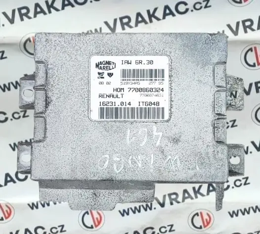 Řídící jednotka motoru (7700860324) – Renault Twingo 1993-2007