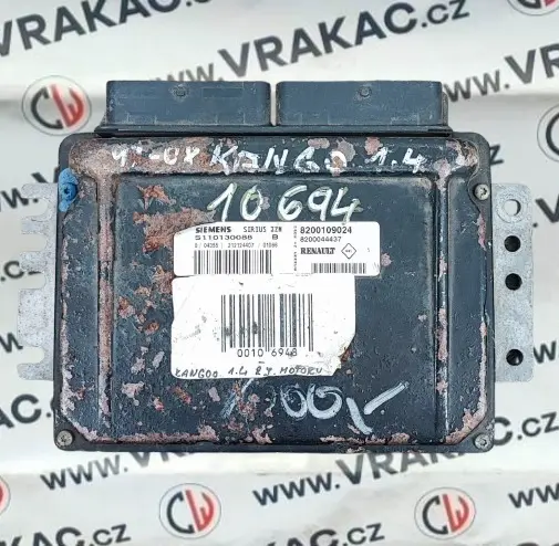 Řídící jednotka motoru (8200109024) – Renault Kangoo 1997-2008