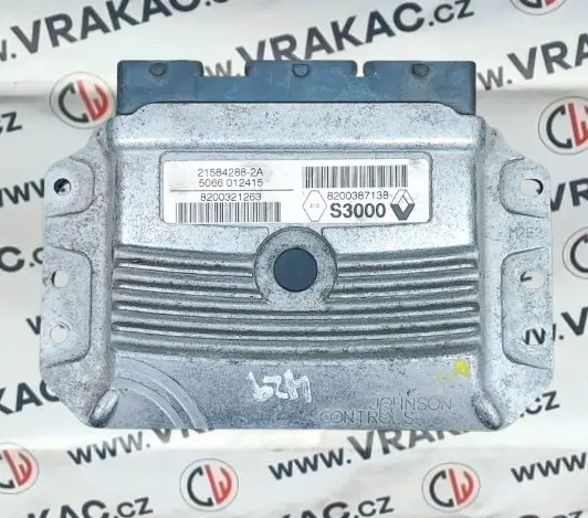 Řídící jednotka motoru (8200387138) – Renault Megane II 2002-2008