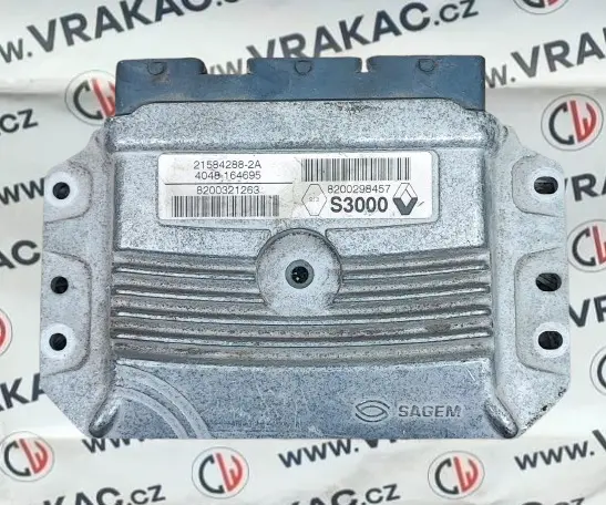 Řídící jednotka motoru (8200321263) – Renault Megane II 2002-2008