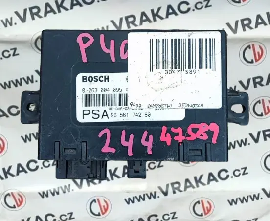 Řídící jednotka parkovacího asistenta – Peugeot 407 2004-2010