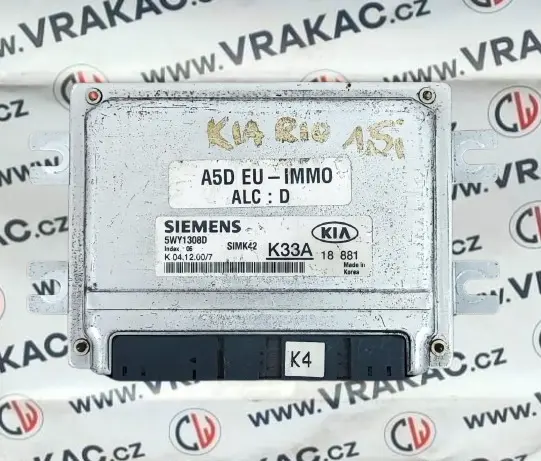 Řídící jednotka motoru (K33A-18881) – Kia RIO I 2000-2005