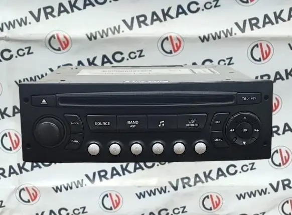 Autorádio (9666968177) – Citroen Berlingo 2008- současnost