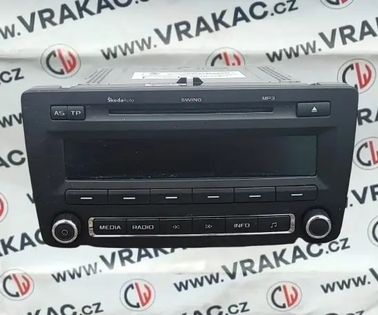 Autorádio – Škoda Octavia II FL 2008-2013