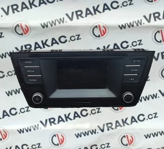 Autorádio (6V0035871) – Škoda Fabia III 2014-2021