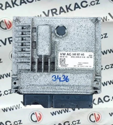 Řídicí jednotka motoru (04B907445) – Škoda Fabia III 2014-2021