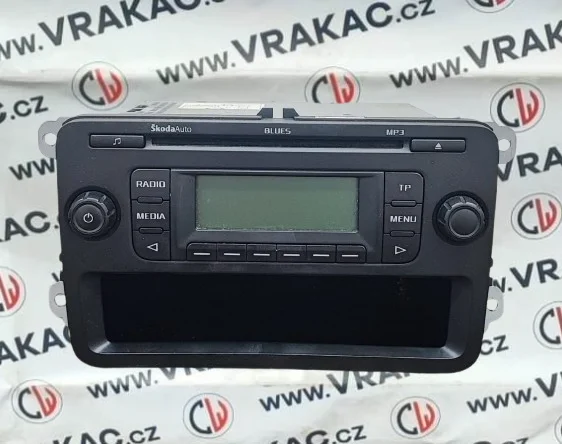 Autorádio (5J0035152A) – Škoda Fabia II FL 2010-2015