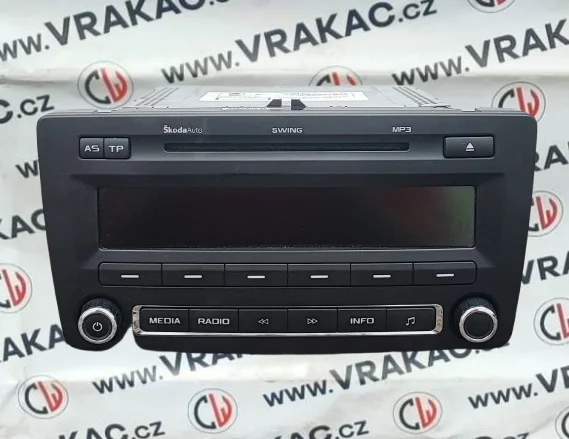 Autorádio – Škoda Octavia II FL 2008-2013