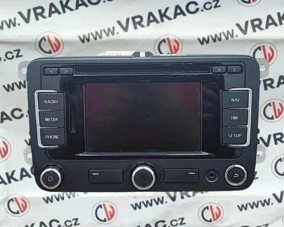 Autorádio (3T0035197A) – Škoda Superb II 2013-2015