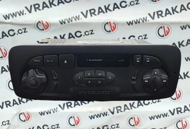 Autorádio (9637082580) – Peugeot 206 1998-2009