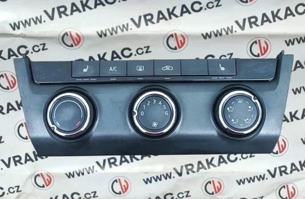 Ovládací panel topení – Škoda Octavia III 2012-2016