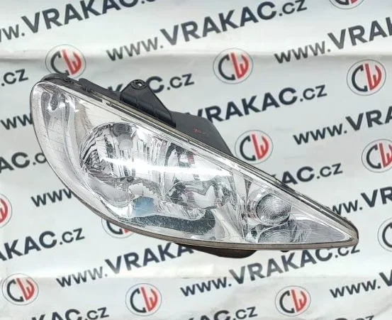 Světlomet pravý přední (89052178) – Peugeot 206 1998-2009