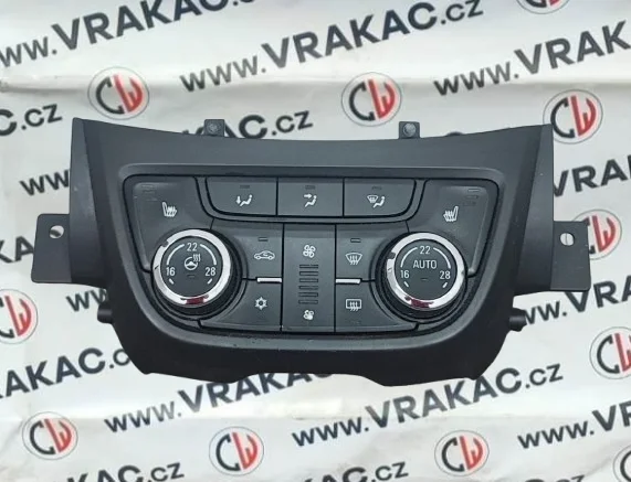 Ovládací panel topení (13474049) – Opel Zafira C 2011 - 2016