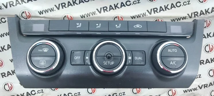 Ovládací panel topení – Škoda Octavia III 2012-2016