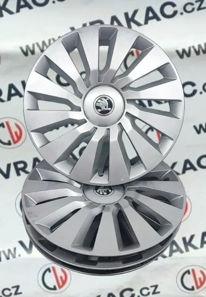 Poklice kol 16' sada (5E0601147G) – Škoda Octavia II 2004-2008