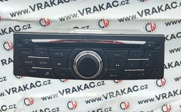 Autorádio – Citroen C-ELYSEE (DD)  2012 - současnost