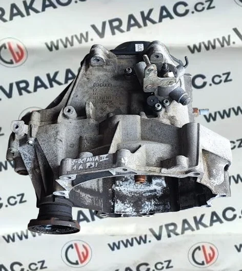 Převodovka 1.6 FSI, kód GYT – Škoda Octavia II 2004-2008