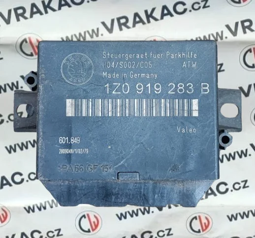 Řídicí jednotka parkovacího systému (1Z0919283B) – Škoda Octavia II 2004-2008