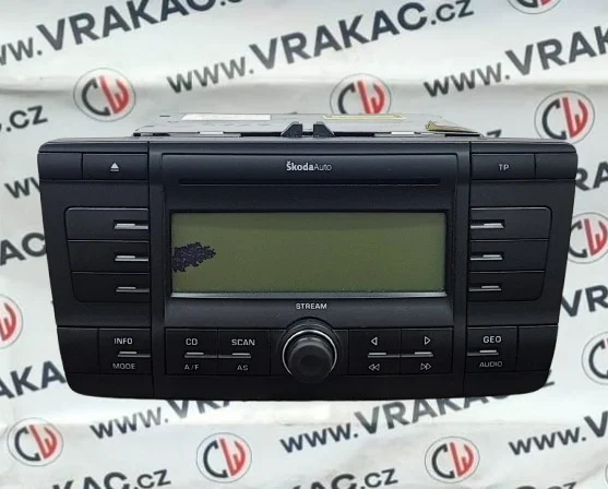 Autorádio (1Z0035161A) – Škoda Octavia II 2004-2008