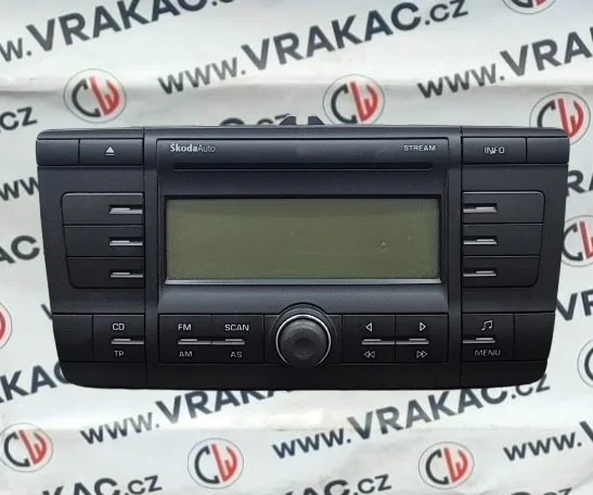 Autorádio (1Z0035161B) – Škoda Octavia II 2004-2008