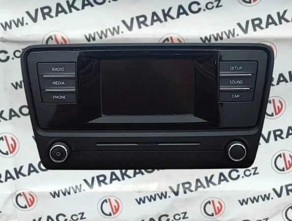 Autorádio (5E0035871A) – Škoda Octavia III FL 2016-2020