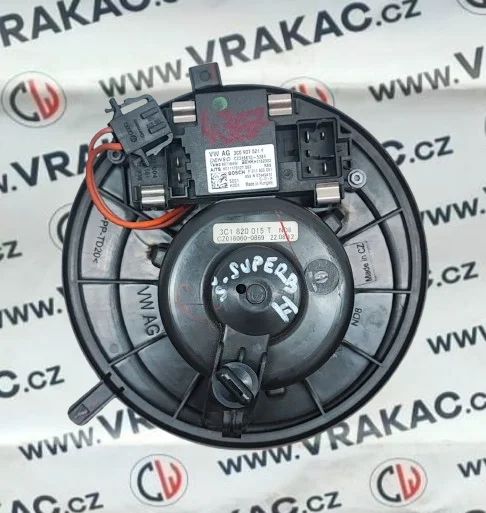Ventilátor topení (3C1820015T) – Škoda Superb II 2008-2013