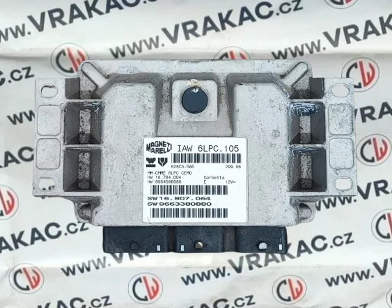 Řídicí jednotka motoru (9663380880) – Peugeot 207 2006-2010
