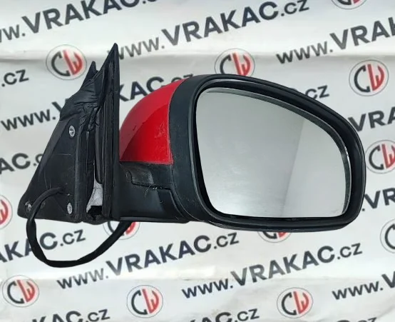 Vnější zpětné zrcátko pravé – Škoda Fabia II 2006-2010